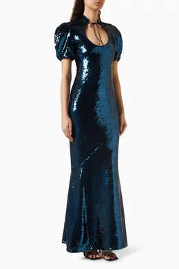 de la vali sequin dress Cher Sequin One Shoulder Dress