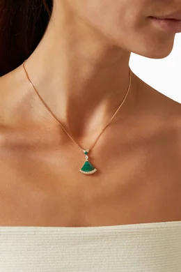 Bvlgari green necklace outlet