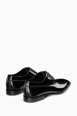 Jimmy Choo Foxley Black Patten Leather 41.5 - worn once Jimmy Choo Oxford Shoes  main image 3