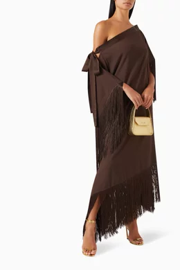 taller marmo brown dress The Piccolo Ubud Dress in Black by Taller Marmo – Blackbird Collection