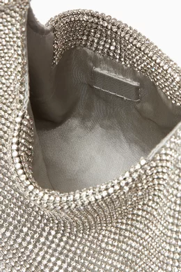 Silver Kara Mini Bag Buy Kara White Mini Armpit Shoulder Bag In