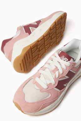 Buy New Balance Pink 5740 Low top Sneakers in Suede Mesh For Women Online Ounass Saudi