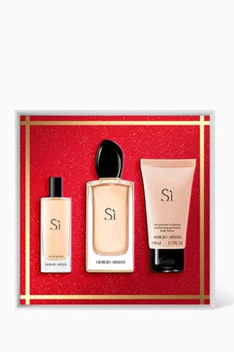 Buy Armani Beauty Colourless Si Eau de Parfum Christmas Gift Set For Women Online Ounass Saudi