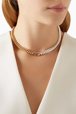 Buy Jenny Bird Multicolour Sofia Two-tone Choker Necklace in