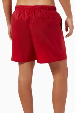 Buy Prada Red Swim Shorts in Recycled Nylon For Men Online Ounass Saudi