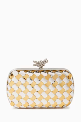 Gold and silver clutch online