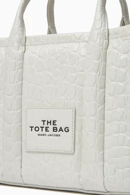Bag White Leather Jacob Leather Bag MARC JACOBS Shopper THE