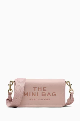 Buy Marc Jacobs Pink The Mini Crossbody Bag in Leather For Women Online Ounass Saudi