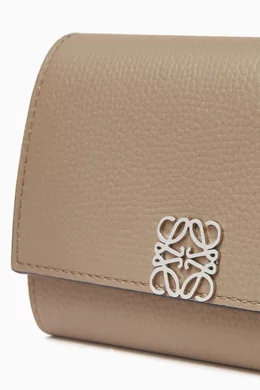 Buy LOEWE Neutral Small Anagram Vertical Wallet in Calfskin