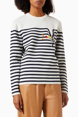 Loewe striped sweater sale