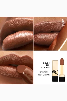 Buy YSL Beauty N11 Brun Caftan Rouge Pur Couture Reno Lipstick, 3g