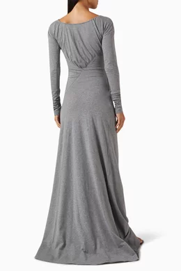 Victoria beckham grey dress outlet
