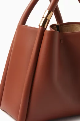 Lotus 20 Top-handle Bag in Leather