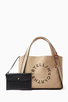 Stella mccartney perforated tote deals