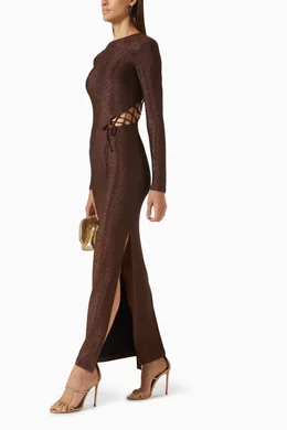 Buy Reformation Pink Kinsey Knit Dress in Nylon Blend For Women Online |  Ounass Saudi