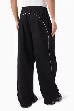 BALENCIAGA Unisex Top League Baggy Sweatpants in Cotton-fleece