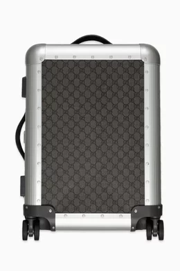 Buy Gucci Grey Porter Cabin Plus Trolley Bag in Coated canvas For UNISEX Online Ounass Saudi