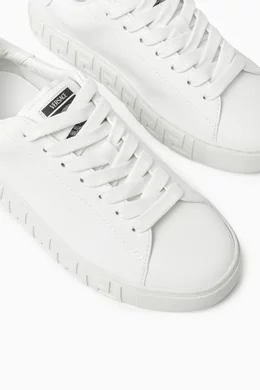 スニーカー VERSACE Women Sneakers 94473 10135681A09608 93559 WHITE Speedtrack Sneakers White,Print | VERSACE US