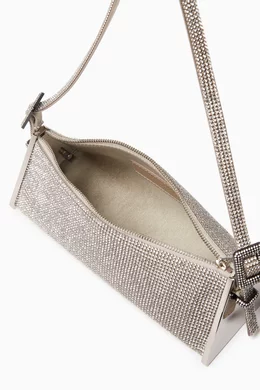 ショルダーバッグ・ポシェット BENEDETTA BRUZZICHES Women Shoulder Bags 062 019 GREY Buy Benedetta Bruzziches Silver Joy Shoulder Bag in Crystal