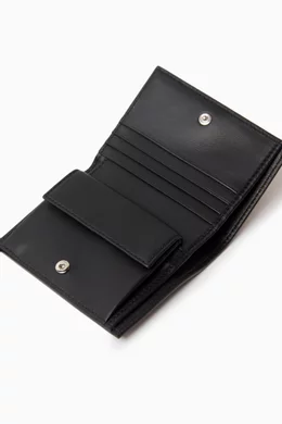 Buy Marni Blue Bi-fold Wallet in Calfskin Leather For UNISEX