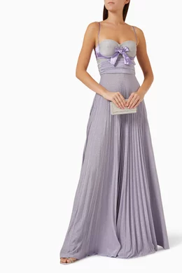 ワンピース ELISABETTA FRANCHI Woman Dress Violet AB628 AS6 Elisabetta Franchi Outlet: Dress woman - Violet | Elisabetta
