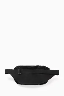 【SAINT LAURENT】LOGO CROSSBODY BAG Buy SAINT LAURENT Black Logo Crossbody Bag in Silk-tech