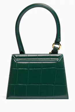 Chiquito Moyen Jacquemus Bag Crocodile Buy Jacquemus Green Le