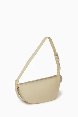 Buy Burberry Neutral Mini Shield Sling Bag in Nappa Leather For Women Online Ounass Saudi