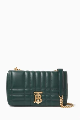 BURBERRY｜SHOULDER BAGS (Quilting Leather Small Lola Bag BURBERRY Rabbit Quilted Leather Small Lola Bag