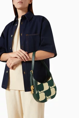 Burberry★素敵！\"Small Chess\" Leather/Canvas Shoulder Bag Burberry Small Chess Shoulder Bag | Bloomingdale's