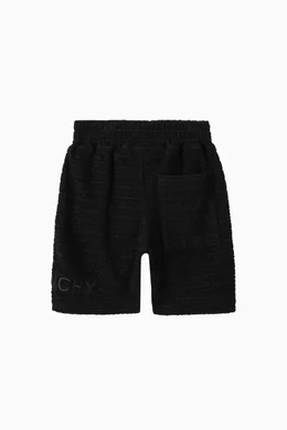 Terry jacquard logo short hotsell