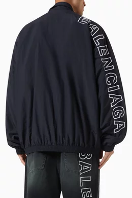 ジャケット・アウター BALENCIAGA Oversized Tracksuit Jacket Balenciaga Men's Oversized Tracksuit Jacket - Bergdorf Goodman