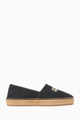 Moschino espadrilles black discount
