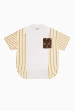 Fendi striped t shirt sales