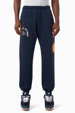 Buy Madhappy Blue Local Optimist Sweatpants in Fleece For Men Online Ounass Saudi