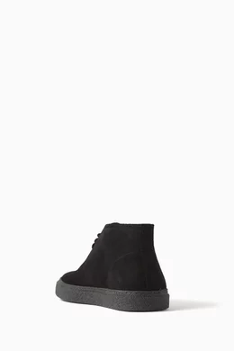 Buy Fred Perry Grey Hawley Boots in Suede For Men Online Ounass Saudi