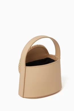 Buy Destree Neutral Mini Gunther Crossbody Bag in Leather