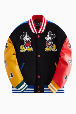 Buy Kith Multicolour x Disney Mickey & Friends Varsity Jacket in