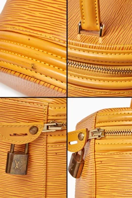 Louis vuitton yellow bucket bag outlet