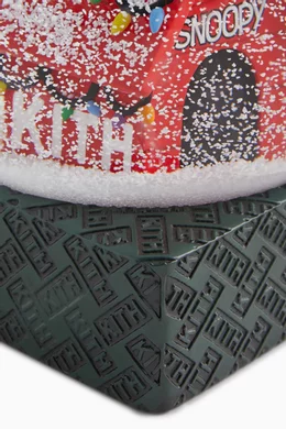 Buy Kith Red Kith x Peanuts Snoopy House Snow Globe in Glass For