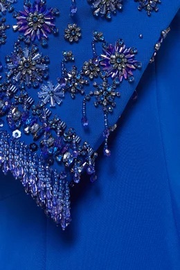Buy Jenny Packham Blue Sandrine Gown For Women Online | Ounass Saudi