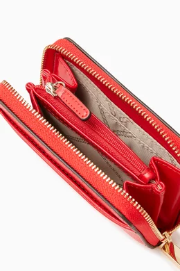 Michael kors red wallet new arrivals