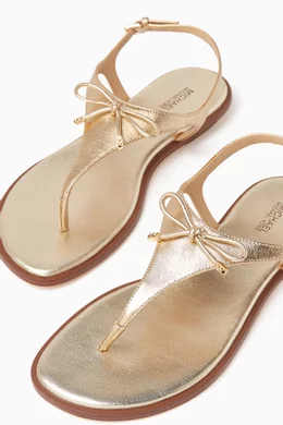 Mk flat thong sandals sale