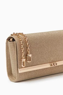 Michael kors glitter clutch best sale