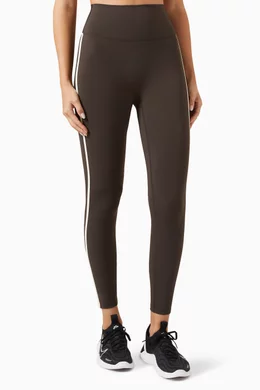 Buy Adanola Brown Ultimate Piping Leggings For Women Online | Ounass Saudi