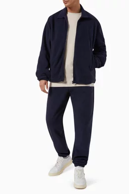 Buy Les Deux Blue Duke Sweatpants in Fleece For Men Online Ounass Saudi