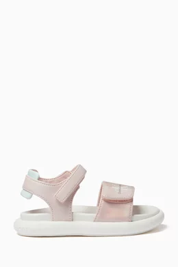 Calvin klein pink sandals hot sale