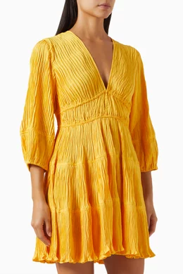 Maje dress yellow shop