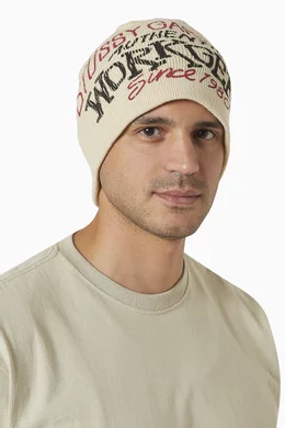 Stüssy - Workgear Print Skullcap - (Black)