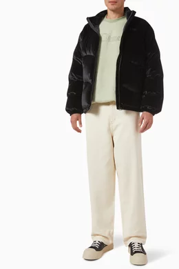Buy Dime Green Classic Wave Polar Crewneck Sweatshirt For